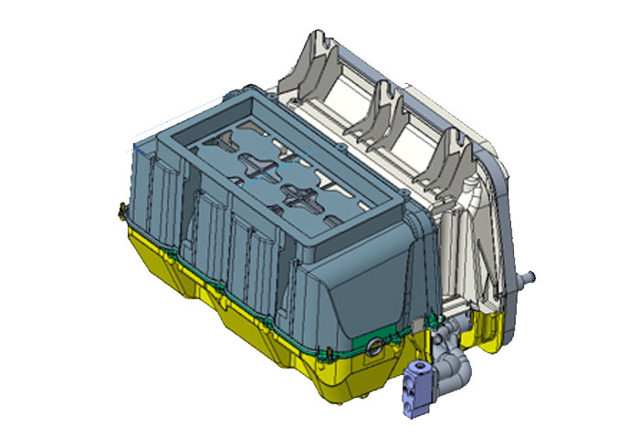 مكيف هواء سلسلة القطر ذات العجلات الكبيرة CXL007