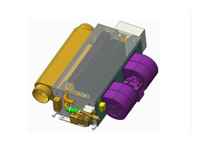 مكيف هواء سلسلة القطر ذات العجلات الكبيرة CXL006